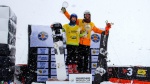 Eguibar and Moenne Loccoz win season titles in snowboard cross
