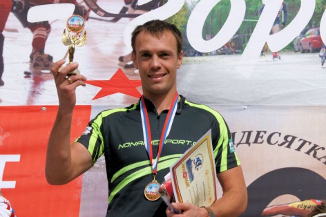 Илья Машков - победитель роллерной «Кстовской пятидесятки»
