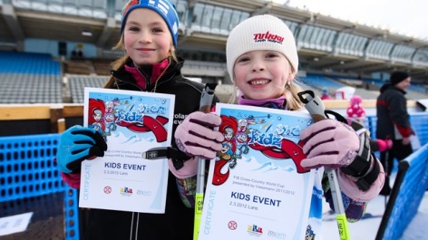 Opportunities at FIS World Cups for the kids