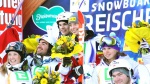 Kearney the queen and Kingsbury the king at World Championship dual moguls