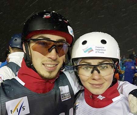 Станислав и Любовь Никитины – чемпионы России в лыжной акробатике