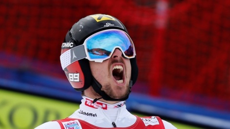 Marcel Hirscher claims the Beaver Creek giant slalom