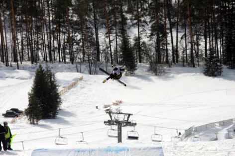Даниил Калачев и Александра Ноздрачева выиграли финал Кубка России в лыжном слоуп-стайле