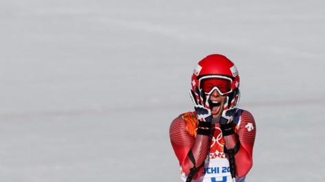 Доминик Гизин признана спортсменкой года в Швейцарии