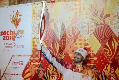 Первые олимпийские факелы поступили в оргкомитет «Сочи-2014»