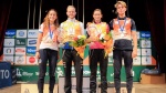 FIS Roller Skiing crystal globes for Norum and Prochazkova