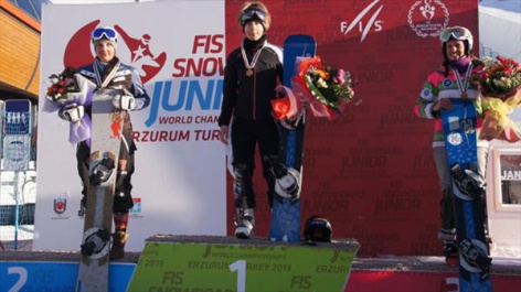 Валерий Колегов и Наталья Соболева - призёры юниорского первенства мира по сноуборду