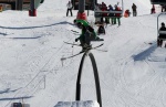Bluebird sky + high-class riding = perfect slopestyle day at Cardrona