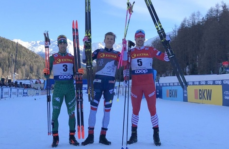 Еще один подиум Сергея Устюгова в «Тур де Ски» 