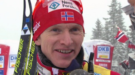 Хаавард Клементсен выиграл гонку Гундерсена на этапе Гран-при по лыжному двоеборью
