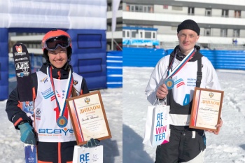 В Красноярске прошли старты чемпионата страны в биг-эйре