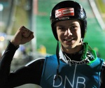 Андреас Веллингер победил на этапе Гран-при по прыжкам на лыжах