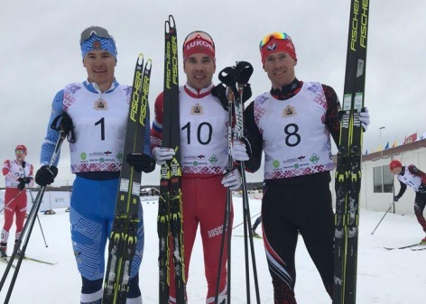 Алексей Червоткин и Анастасия Седова – чемпионы России в скиатлоне