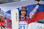 Алёна Заварзина – бронзовый призёр этапа Кубка мира в параллельном слаломе