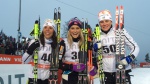 Johaug wins and takes over Tour lead