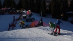 Brockhoff and Kearney secure win in nerve-racking Montafon snowboard cross opener