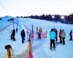 Skiers from Belarus and Ukraine prepare for the Olympics in “Malinovka”
