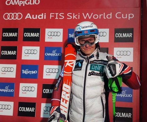 Хенрик Кристофферсен выиграл слаломную гонку в Италии