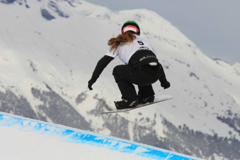 Броху и Жекова выиграли первый старт на этапе Кубка мира в борд-кроссе