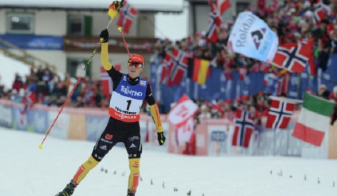 Germany’s Eric Frenzel wins Nordic combined event at world championships