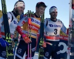 Йоханнес Клэбо и Шарлотт Калла выиграли скиатлон в Лиллехаммере