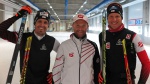 First snow contact for Austrian team