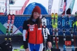 Екатерина Попова и Александр Воронов - победители этапа КР в слаломе-гиганте 