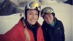 Lindsey Vonn is back on skis