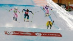 Holmlund and Delbosco triumph in first of Val Thorens Audi ski cross back-to-backs