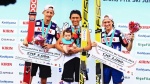 Taku Takeuchi celebrates home win in Hakuba