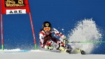 Fenninger wins giant slalom and takes overall lead