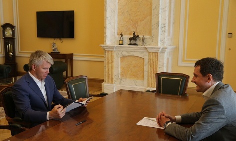 Рабочая встреча Павла Колобкова с президентом ФФР
