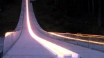 Innovation: Illuminated inrun-track