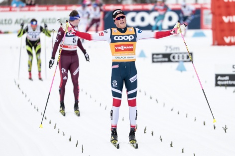 Нильсон и Клэбо – победители спринта в Тоблахе