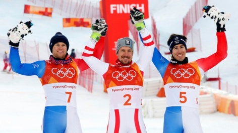 Hirscher claims the missing gold medal