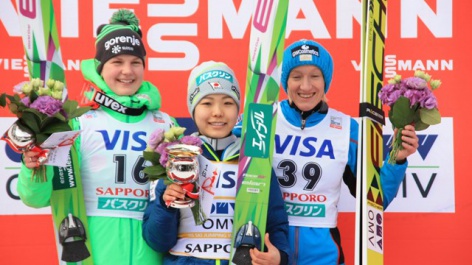 Сара Таканаси победила на этапе Кубка мира в Саппоро