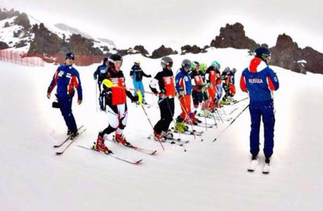 В июне горнолыжники будут сочетать физподготовку с тренировками на снегу