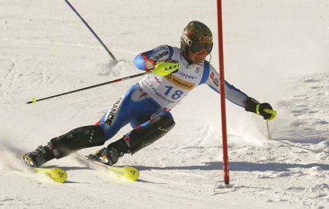 Далибор Самсал и Марион Бертран – победители открытого чемпионата России в горнолыжном слаломе