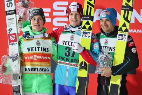 Михаэль Хайбек выигрывает в Энгельберге