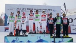 Russia tops the podium in aerials team event at Beida Lake