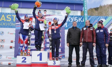 Екатерина Ткаченко выиграла чемпионат России-2017 в слаломе