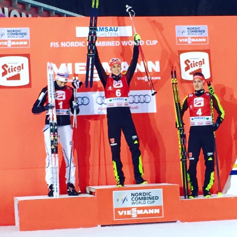 Эрик Френцель победил во втором старте австрийского этапа Кубка мира