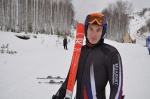 Антон Енджиевский - победитель в слаломе на этапе Кубка России  