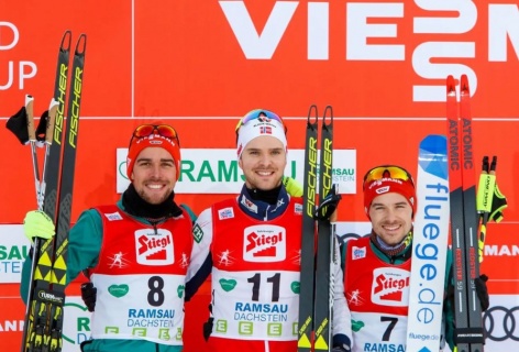 Jørgen Graabak sprints to last 2018 victory in Ramsau