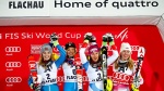 Hansdotter named Snow Space Princess at Flachau slalom with crowded podium