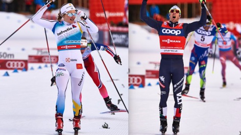 Nilsson and Pellegrino on top in Planica