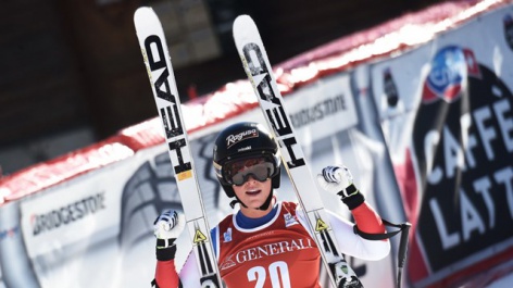 Lara Gut, queen of Val d’Isere