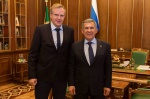 Денис Тихомиров встретился с президентом Татарстана Рустамом Миннихановым