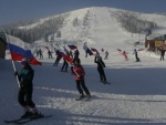 В Шерегеше открыли горнолыжный сезона