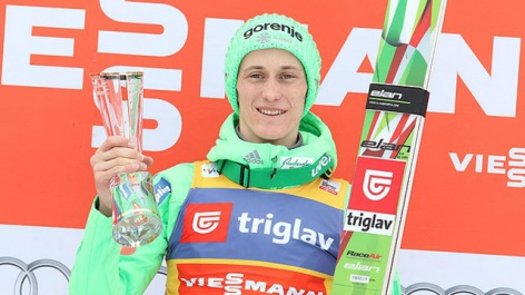 Peter Prevc crowns perfect season